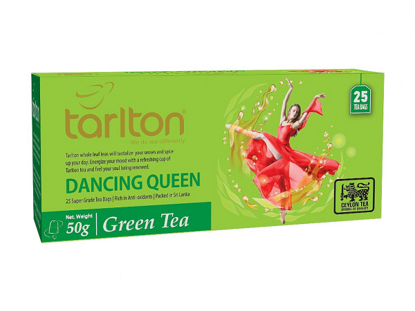 TARLTON Green Dancing Queen unverpackt 25x2g
