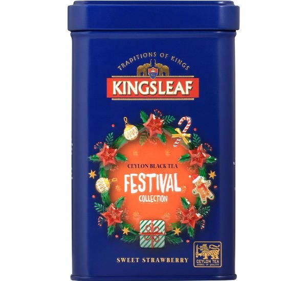 KINGSLEAF Xmas Festival Süße Erdbeerdose 50g