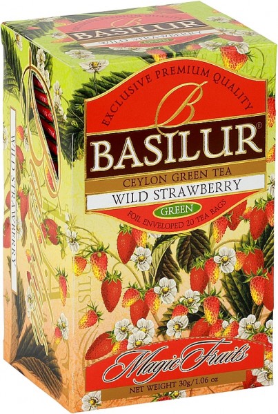 Basilur Tea Magic Fruits Wild Strawberry (20 Beutel)