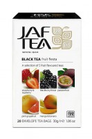 Jaf Tea Variation Fruit Fiesta 20 Folienbeutel 4 x 5 x 1,5 g Jaf Tea Variation Fruit Fiesta 20 Folienbeutel 4 x 5 x 1,5 g