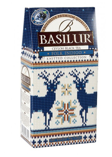 Basilur Tea Folk Indigo (Karton)
