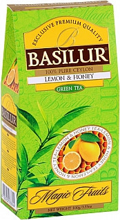 BASILUR- Magic Green Lemon & Honey Papier 100g