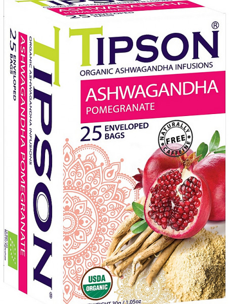 Tipson Tea BIO Ashwagandha Granatapfel
