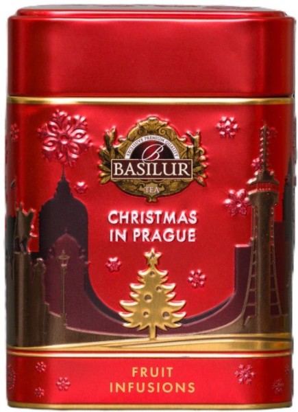 BASILUR Christmas in Prague Rote Dose 75 g