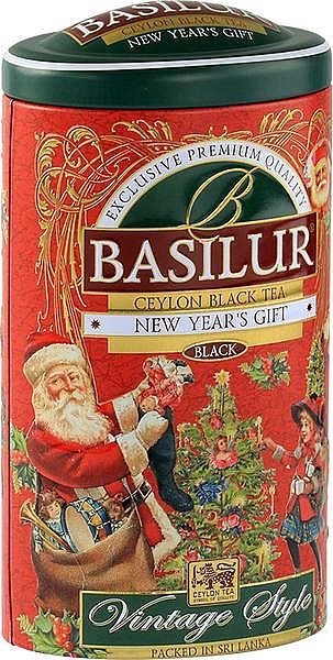Basilur Tea Vintage Style New Year's Gift (Blechdose)