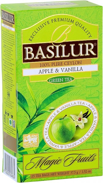 Basilur Tea Magic Fruits Apple & Vanilla (25 Beutel)