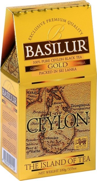 BASILUR Teeinsel Gold OP1 Papier 100g