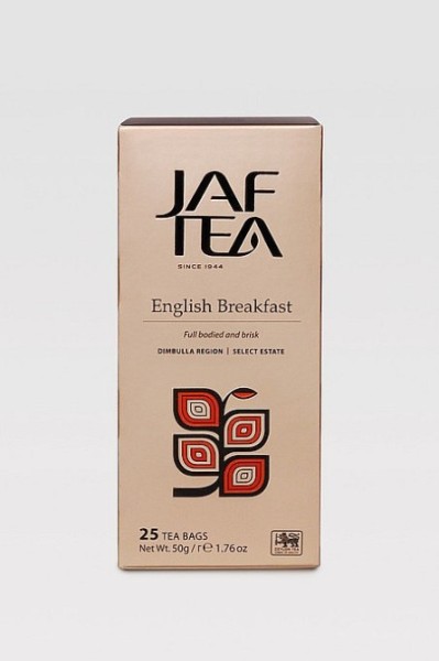JAFTEA Schwarz Englisch Breakfast 25x2g