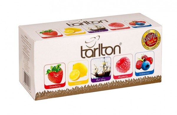 Tarlton Tea Variation von schwarzen Teesorten, 25 Stück