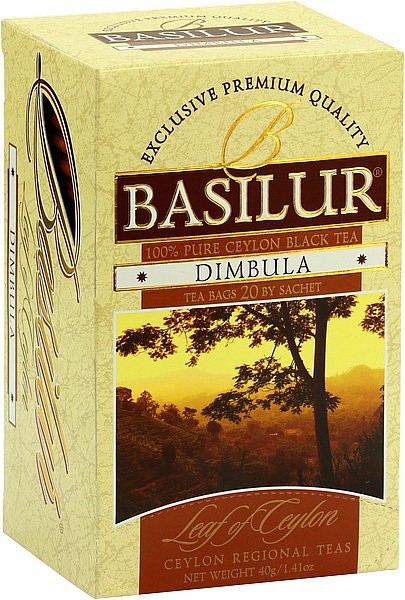 Basilur Tea Leaf of Ceylon – Dimbula (20 Beutel)