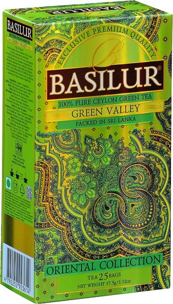 Basilur Tea Oriental Collection – Green Valley (25 Beutel)