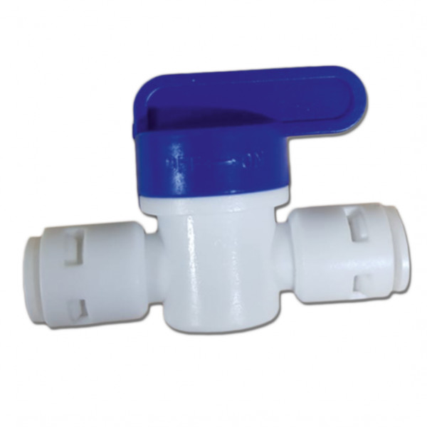 Wasser Absperre Ventiel 1/4 für Wasserfilter.