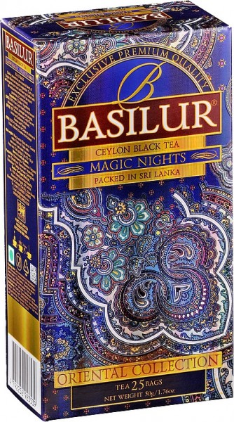 Basilur Tea Oriental Collection Magic Nights (25 Beutel)