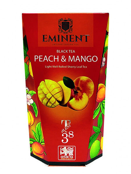 EMINENT Schwarztee Pfirsich & Mango Papier 100g