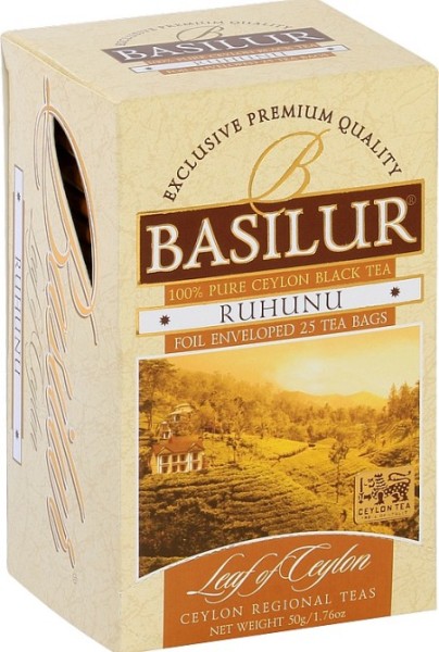 BASILUR Leaf of Ceylon Ruhunu 25x2g