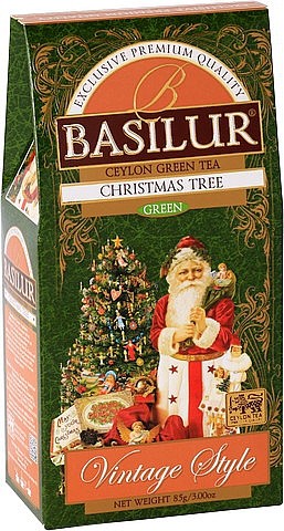 Basilur Tea Christmas Tree grüner loser Tee