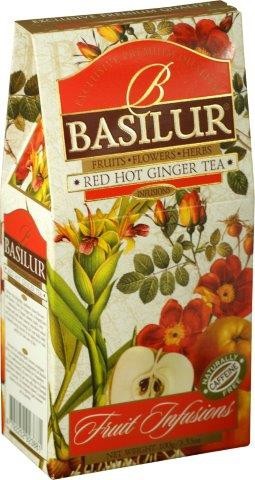 BASILUR Fruit Red Hot Ginger Papier 100g