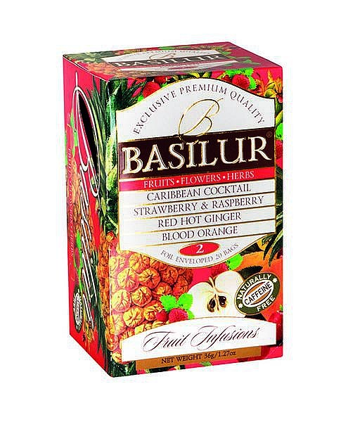 Basilur Tea Fruit Infusions – Fruits Flowers Herbs 2 (20 Beutel)