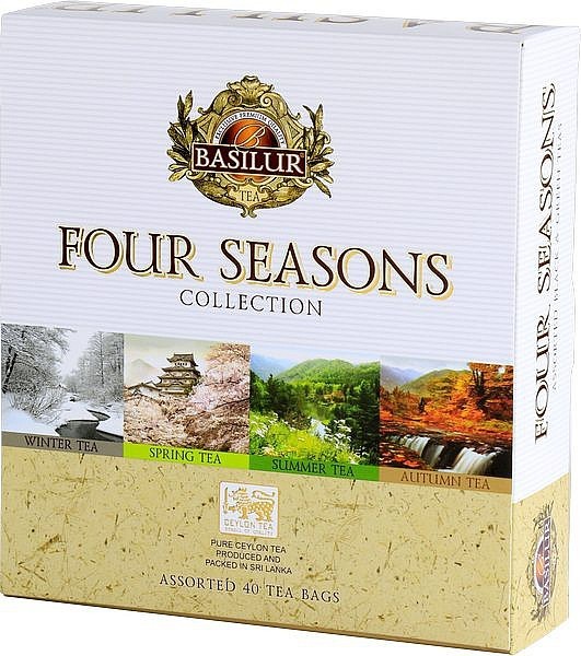 BASILUR Four Seasons Assorted Bezug 40 Gastro-Beutel