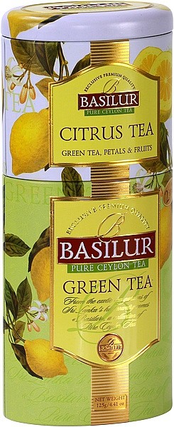 Basilur Tea Green Tea Citrus Tea (Blechdose)