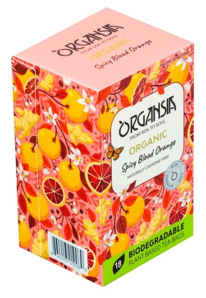 ORGANSIA BIO Spicy Blood Orange 18x1,8g