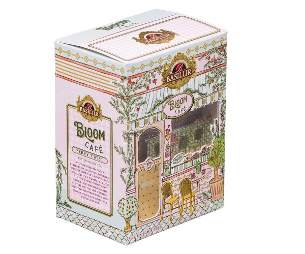 BASILUR Bloom Café Berry Twist Papier 75g