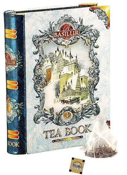 Basilur Tea Buch Blaue Pyramide klein I. 5X2g
