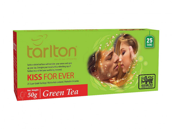 TARLTON Green Kiss Forever nicht umgepackt 25x2g