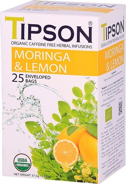 TIPSON BIO Moringa Zitrone 25x1,5g