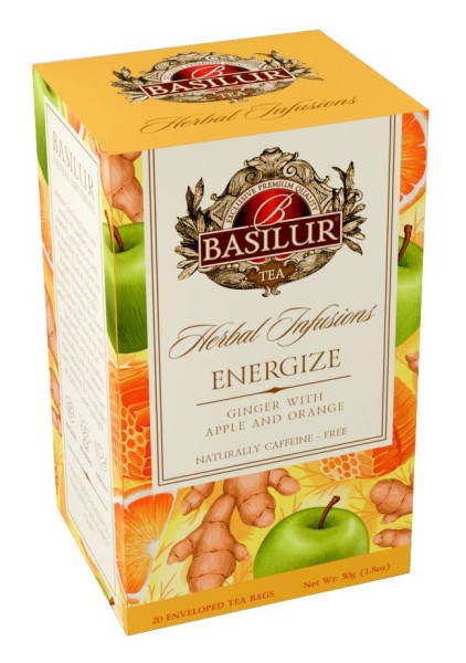 BASILUR Herbal Energize Hülle 20x1,5g