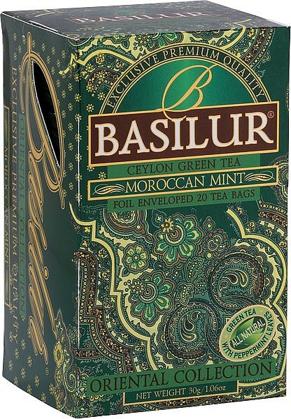 Basilur Tea Oriental Collection Moroccan Mint (20 Beutel)