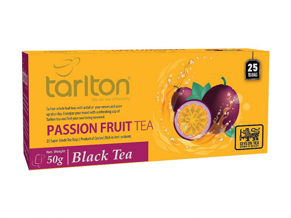 TARLTON Schwarze Passionsfrucht unverpackt 25x2g