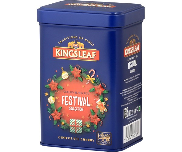 KINGSLEAF Festival Schoko-Kirsch-Dose 50g