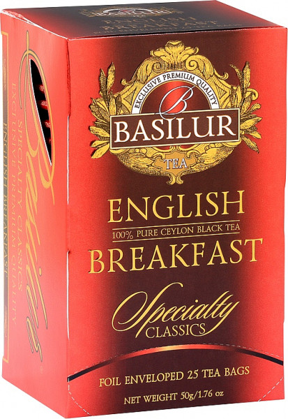 BASILUR Speciality English Breakfast Cover 25x2g