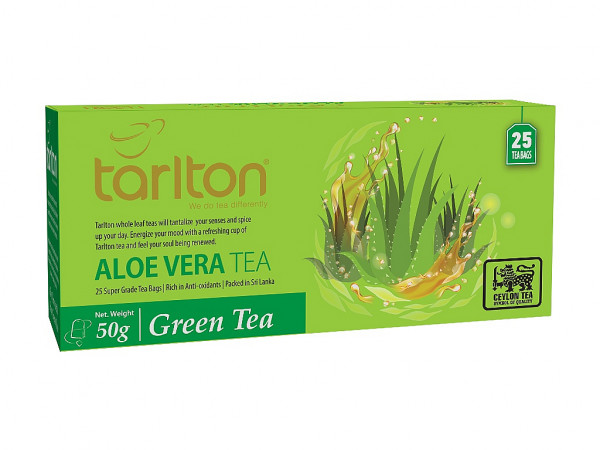 TARLTON Green Aloe Vera unverpackt 25x2g