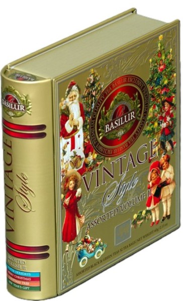 BASILUR Vintage Book Assorted II. Gastro-Beutel 32
