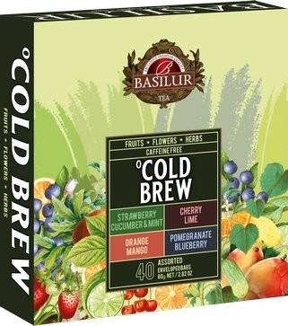 BASILUR Cold Brew Gastro-Teebeutel 40x2g