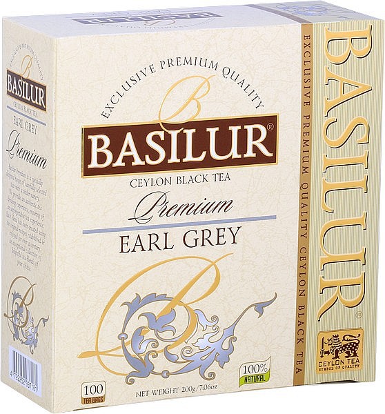 Basilur Tea Premium – Earl Grey (Karton)