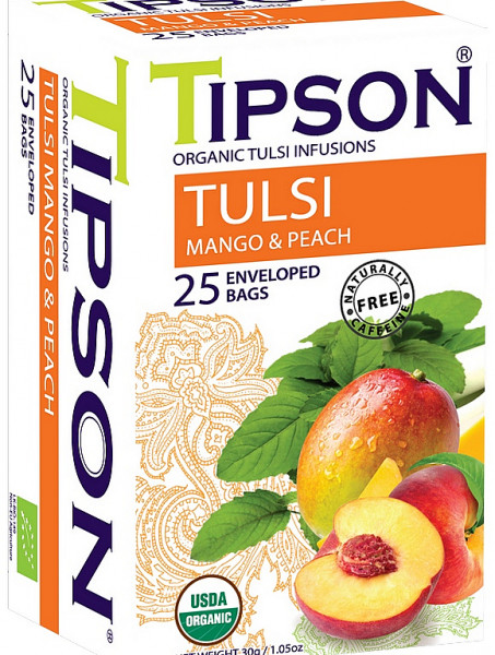 Tipson Tea Bio Tulsi Mango & Pfirsich
