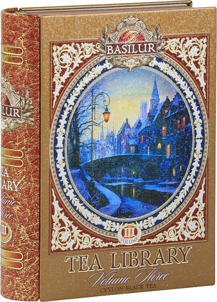 Basilur Tea Library III. Gold schwarzer loser Tee