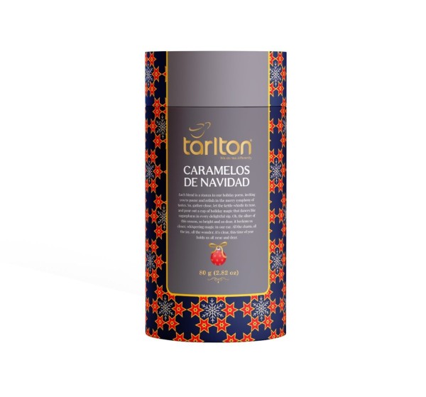 TARLTON Christmas Caramelos de Navidad Papier 80g