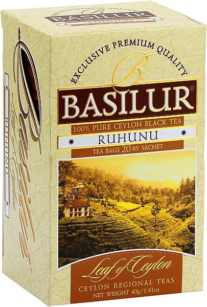 Basilur Tea Leaf of Ceylon – Ruhunu (20 Beutel)