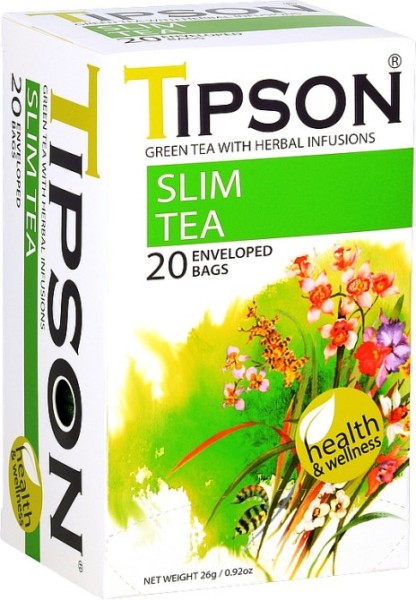 TIPSON Wellness Slim Tee Hülle 20x1,3g