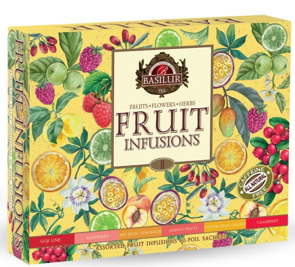 BASILUR Fruit Infusions Assorted Vol.III Hülle mit 60 Gastrobeuteln