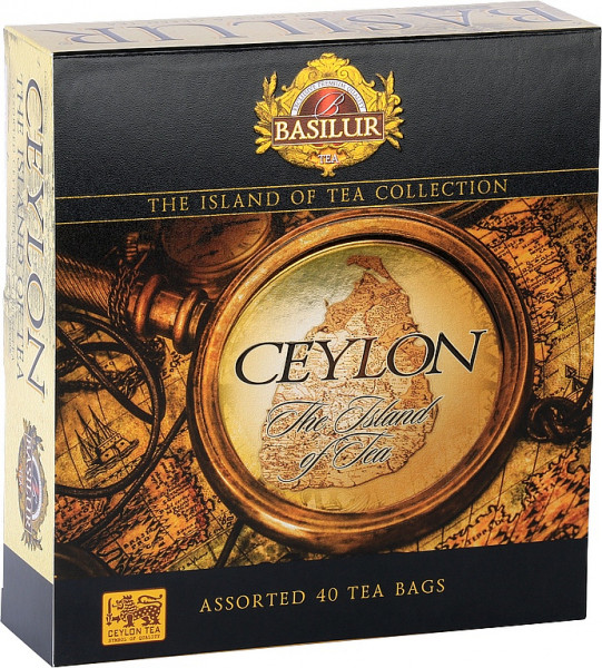 Basilur Tea The Island of Tea Collection Assorted (40 Beutel)
