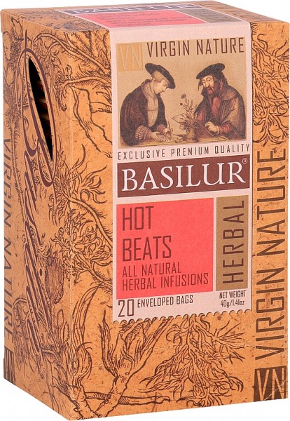 Basilur Tea Hot Beats 20 x 2g