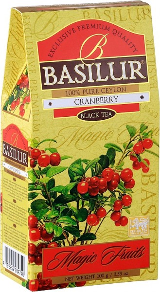 Basilur Tea Magic Fruits Cranberry (Karton)