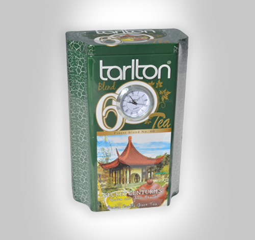 Tarlton Tea lose grüner Tee mit Quartz Uhr