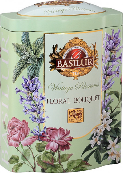 BASILUR Vintage Blossoms Blumenstrauß Dose