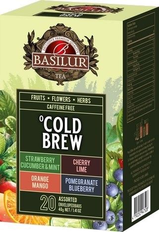 BASILUR Cold Brew Assorted Gastro-Beutel 20x2g
